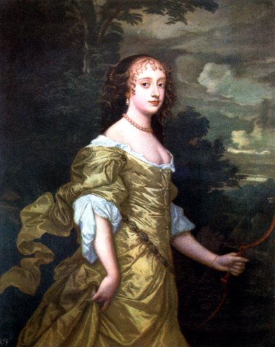 Portret Frances, księżnej Richmond, ok. 1662-1665. autorstwa Peter Lely