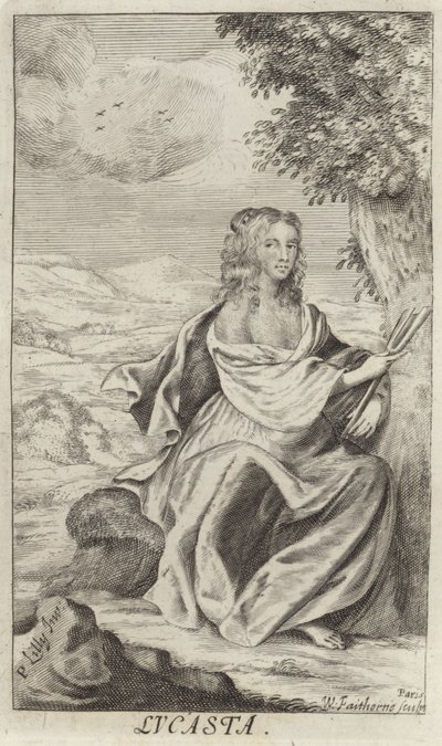 Portret Lucasty (Lucy Sacheverell) autorstwa Peter Lely