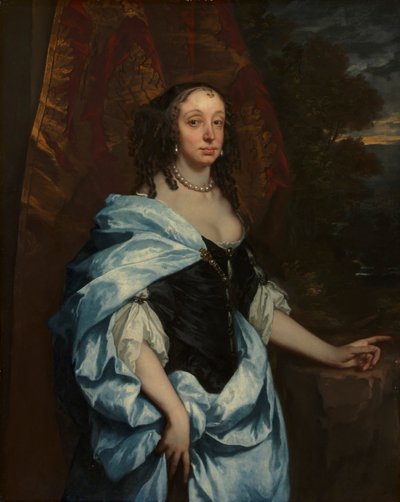 Portret pani Leneve, ca. 1657. autorstwa Peter Lely