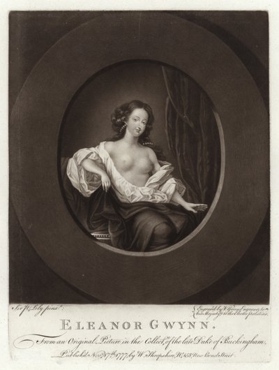 Portret Nell Gwyn autorstwa Peter Lely