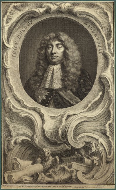 Portret sir Johna Maitlanda, księcia Lauderdale autorstwa Peter Lely