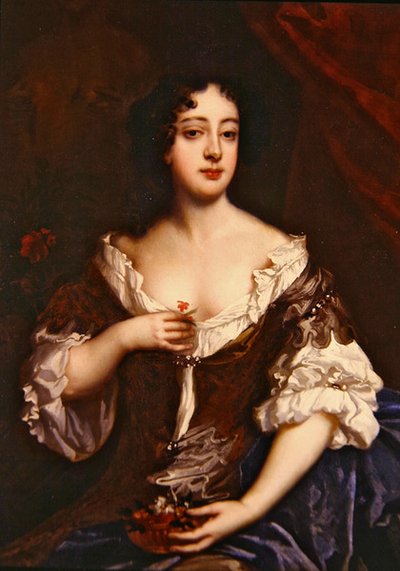 Portret damy (olej na płótnie) autorstwa Peter Lely