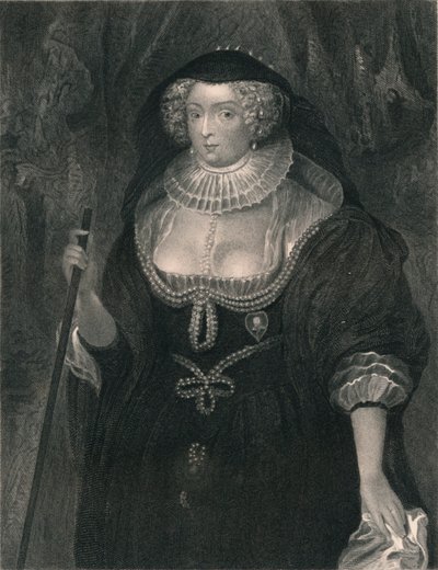 Frances Howard, księżna Richmond, połowa XIX wieku. autorstwa Peter Lightfoot