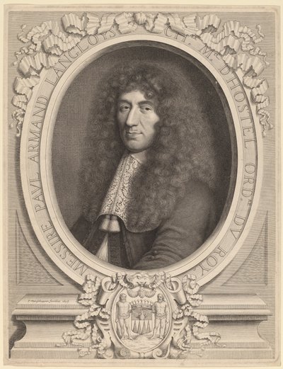 Langlois de Blancfort autorstwa Peter Ludwig van Schuppen