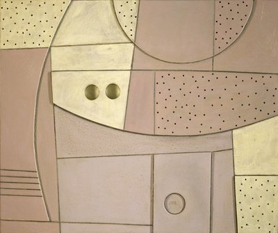 Chilled Purple Haze, 1998 (akryl na drewnie) autorstwa Peter McClure