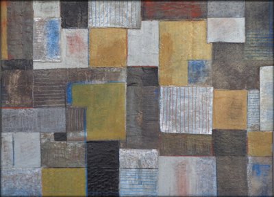 Tańczące prostokąty, 2020 (media mieszane) autorstwa Peter McClure