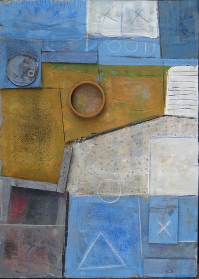 Przesilenie zimowe, 2020 (mixed media) autorstwa Peter McClure