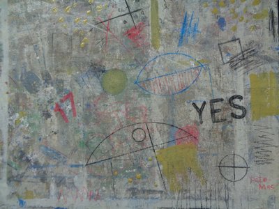 YES, 2020 (media mieszane) autorstwa Peter McClure