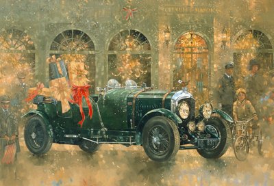 Boże Narodzenie w Fortnum i Masons (olej na płótnie) autorstwa Peter Miller
