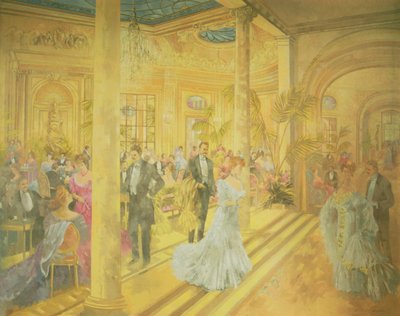 Palm Court - Zima w Ritz autorstwa Peter Miller