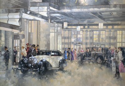 Savoy (olej na płótnie) autorstwa Peter Miller