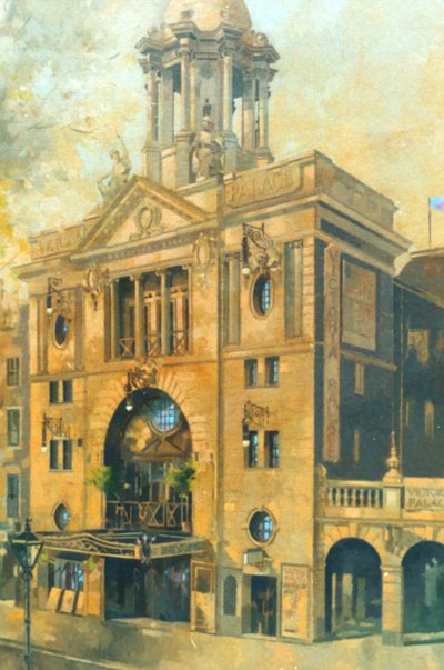 Victoria Palace Theatre (olej na płótnie) autorstwa Peter Miller