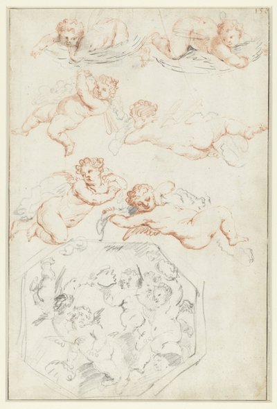 Badania puttów autorstwa Peter Paul Rubens (possibly)