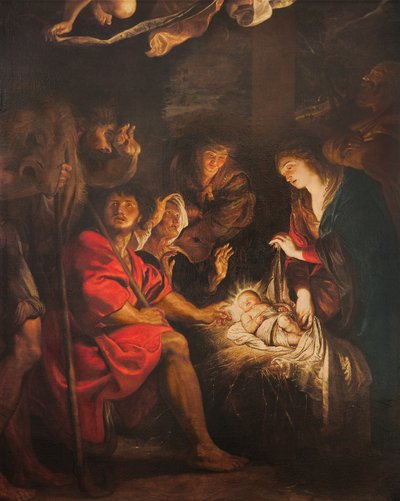Adoracja pasterzy autorstwa Peter Paul Rubens