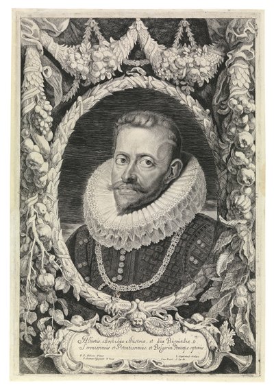 Albert, arcyksiążę Austrii (akwaforta) autorstwa Peter Paul Rubens