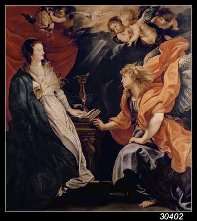 Zwiastowanie, 1609 autorstwa Peter Paul Rubens