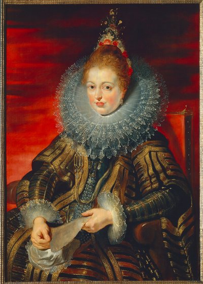 Austria, Wiedeń, Portret Infantki Isabelli Clara Eugenia Habsburgów (1566 - 1633) autorstwa Peter Paul Rubens