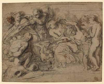 Oszczerstwo Apellesa autorstwa Peter Paul Rubens
