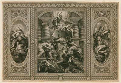 Sufit Domu Bankietowego w Whitehall autorstwa Peter Paul Rubens