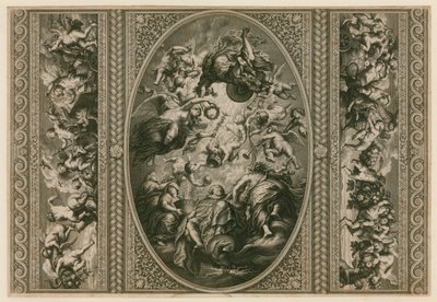 Sufit Domu Bankietowego w Whitehall autorstwa Peter Paul Rubens
