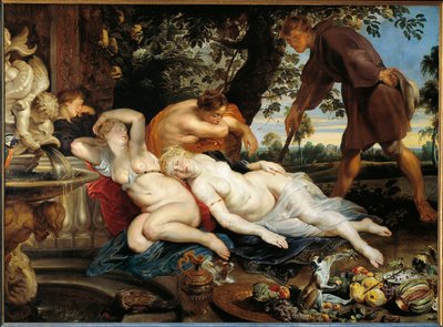 Cimon i Ifigenia (olej na płótnie, ok. 1617) autorstwa Peter Paul Rubens