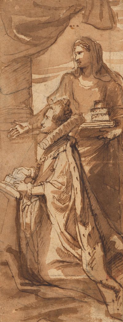 Infantka Izabela Hiszpańska wraz ze św. Elżbietą Węgierską autorstwa Peter Paul Rubens