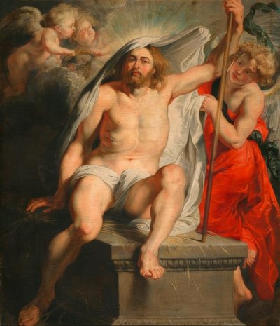Zmartwychwstały Chrystus triumfujący autorstwa Peter Paul Rubens