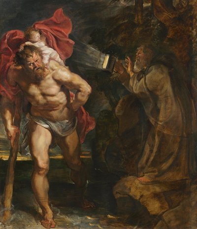 Święty Krzysztof autorstwa Peter Paul Rubens