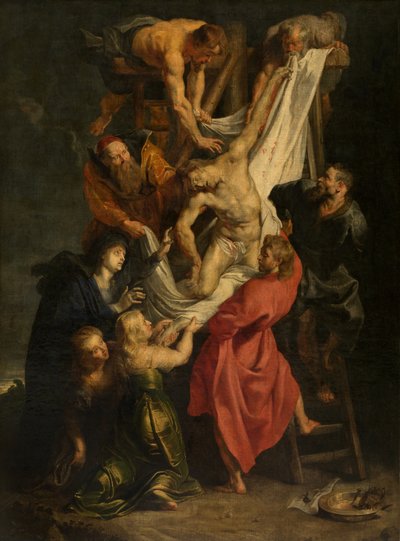 Zejście z krzyża (olej na płótnie) autorstwa Peter Paul Rubens