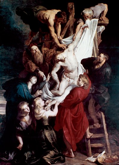 Zejście z Krzyża, c1612-1614 autorstwa Peter Paul Rubens