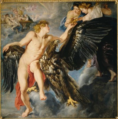 Porwanie Ganimedesa autorstwa Peter Paul Rubens