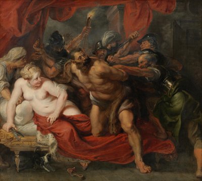 Pojmanie Samsona autorstwa Peter Paul Rubens