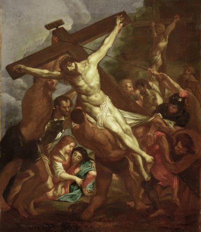 Wzniesienie krzyża autorstwa Peter Paul Rubens