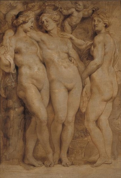 Trzy łaski autorstwa Peter Paul Rubens
