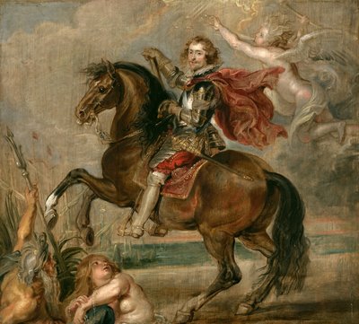 Portret jeździecki księcia Buckingham autorstwa Peter Paul Rubens
