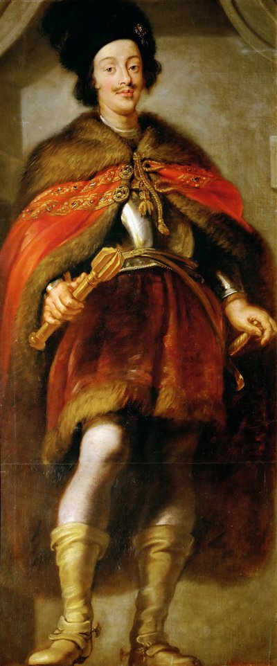 Ferdynand III Habsburg, Cesarz Rzymian - Portret cesarza Ferdynanda III (1608-1657) - Pieter Paul Rubens (1577-1640). olej na płótnie autorstwa Peter Paul Rubens