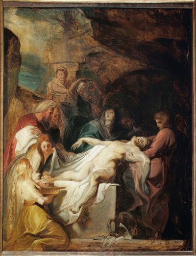 Grablegung Christi autorstwa Peter Paul Rubens