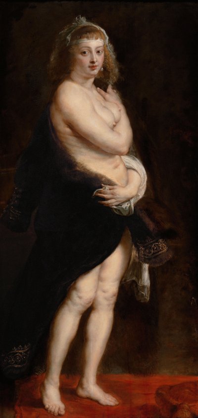 Helena Fourment w futrzanej szacie autorstwa Peter Paul Rubens