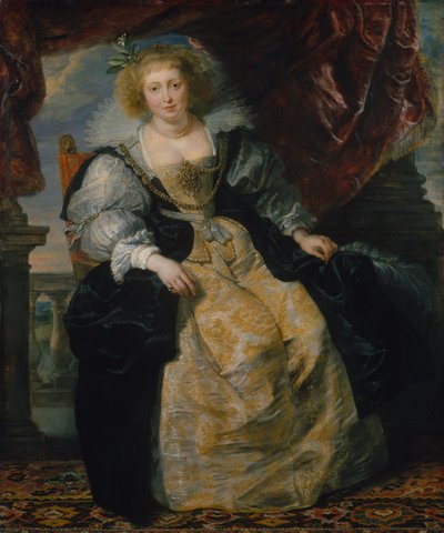 Helene Fourment „w sukni ślubnej” autorstwa Peter Paul Rubens