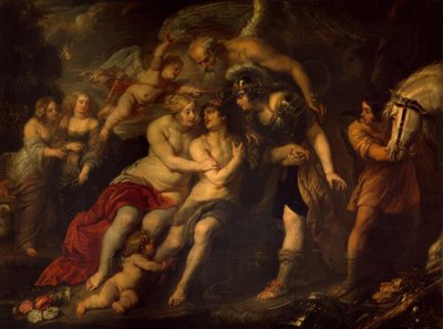 Herkules na rozdrożu autorstwa Peter Paul Rubens