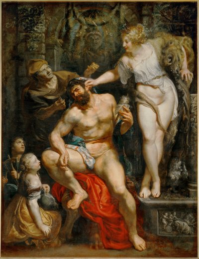Herkules i Omphale autorstwa Peter Paul Rubens