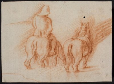Konie i jeździec z Syna marnotrawnego autorstwa Peter Paul Rubens