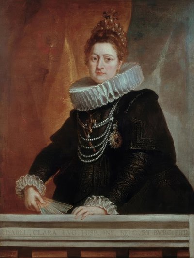 Infantin Isabella Clara Eugenia autorstwa Peter Paul Rubens