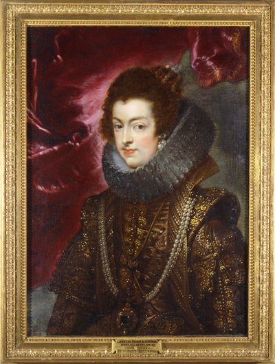 Izabela Burbon, ok. 1629 (obraz na płótnie) autorstwa Peter Paul Rubens