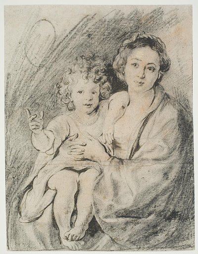 Matka Boska z Dzieciątkiem autorstwa Peter Paul Rubens