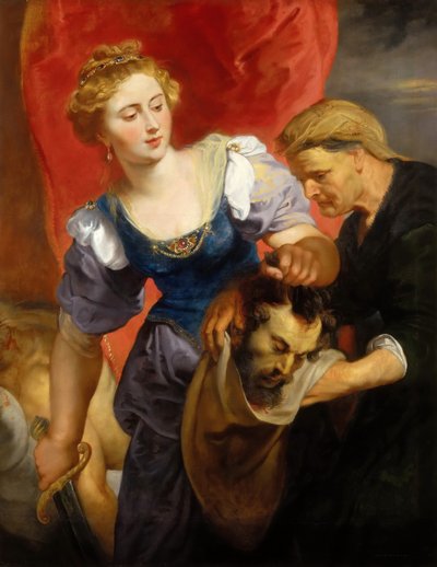 Judyta z głową Holofernesa, 1620-1622. autorstwa Peter Paul Rubens