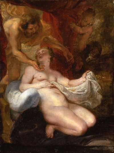 Jowisz i Danae autorstwa Peter Paul Rubens