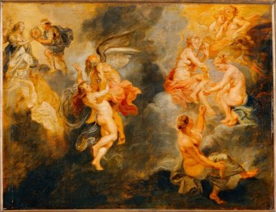 Trzy losy następujące po losie Marii Medicis autorstwa Peter Paul Rubens