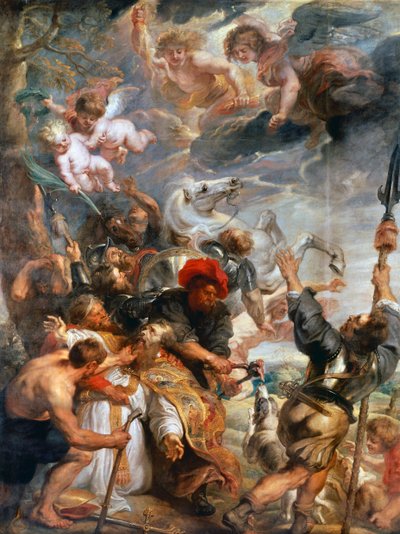 Męczeństwo św Livino (olej na płótnie) autorstwa Peter Paul Rubens