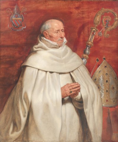 Matthaeus Yrsselius (1541-1629), opat opactwa Sint-Michiel w Antwerpii autorstwa Peter Paul Rubens